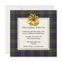 Moda MacLellan Tartan Plaid Personalizado Fiesta