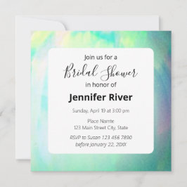 Invitación Moda Opal Elegante Moderno