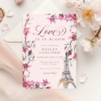 Moda Paris Cherry Blossom Pink Bridal Shower
