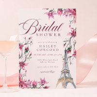 Moda Paris Cherry Blossom Pink Bridal Shower