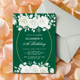 Invitación Moda Pastel verde Raza Blanca Aniversario