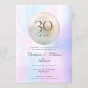 Invitación Moda Pearl 30º aniversario
