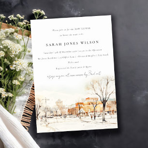 Invitación Moda renuncia a Baby Shower de North Dakota City S