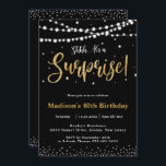 Invitación Moda Sorpresa Fiesta de Cumpleaños Cualquier Edad<br><div class="desc">Personalice esta moderna invitación a la fiesta de cumpleaños de Surprise con su propia redacción y detalles del fiesta fácil y rápidamente, simplemente pulse el botón de personalizar it para reorganizar y formatear el estilo y la ubicación del texto.  ¡Ideal para cualquier edad! ¡Artículos coincidentes disponibles en la tienda! c)...</div>