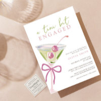 Moda Tini bit involucrado Martini Bridal Shower