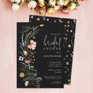 Invitación Moda Wildflower Bridal Shower
