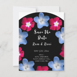 Invitación Modelo de varianza negro