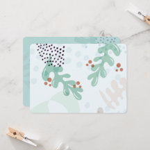 Modern Abstract Botanical Yellow Billy Button