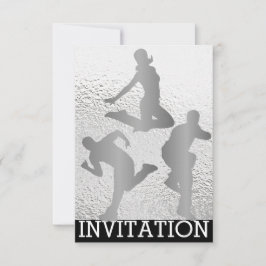 Invitación Modern Dancer Hip Hop Urban Club Vip Invitation