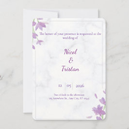 Invitación Modern Elegant Wedding Invitation
