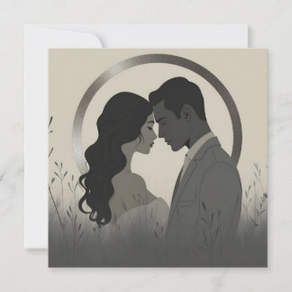 Invitación Modern Minimalist Union