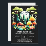 Invitación Modern to the Woods Kids Birthday Fiesta<br><div class="desc">Embarque en una moderna aventura en el bosque con nuestra Invitación a la fiesta de cumpleaños de los niños de Woods. Esta invitación presenta un diseño de madera elegante con un telón de fondo de motivos contemporáneos y tonos suaves, creando un ambiente visualmente atractivo y sofisticado. La perfecta combinación de...</div>