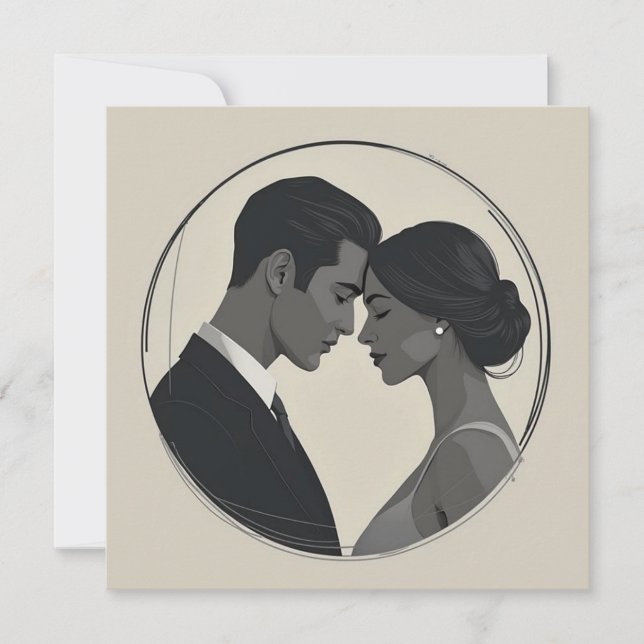 Invitación Modern Union (Anverso)