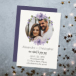 Invitación modern wedding invitation, wedding invitation<br><div class="desc">Celebrate your special day with a modern wedding invitation that features a timeless photo of you and your love.
 Step into your luxurious bridal suite and let the magic begin.</div>