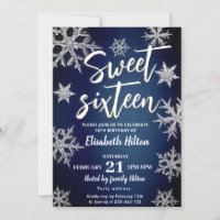 Modern Winter wonderland copos de nieve dulce 16