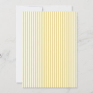 Invitación moderna a la boda amarilla con mantequi