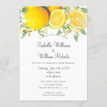 Invitación moderna a la boda de verano de Boho Lem