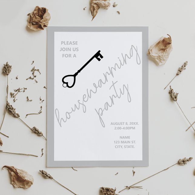 Invitación moderna a la fiesta para el calentamien (Subido por el creador)