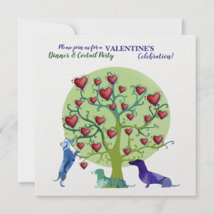 Invitación moderna Celebración Fiesta de San Valen