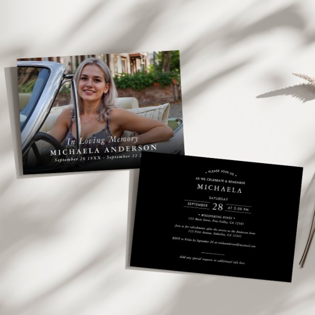 Invitación Moderna celebración fotográfica del monumento conm (Subido por el creador)