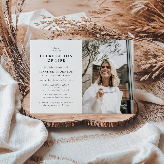 Invitación Moderna celebración fotográfica del monumento conm (Subido por el creador)