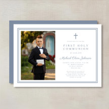 Moderna Cruz Azul Polvorienta Foto Primera Comunió