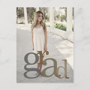 Invitación moderna de 2023 de tonos neutros en fot