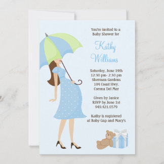 Invitación moderna de Baby Shower