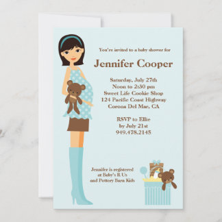 Invitación moderna de Baby Shower