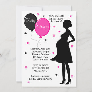 Invitación moderna de Baby Shower
