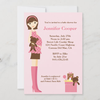 Invitación moderna de Baby Shower