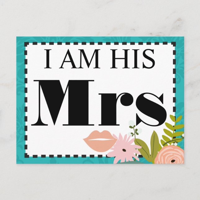 Invitación moderna de casamiento con damascos de m (Anverso)