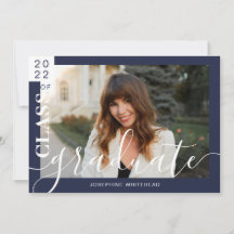 Invitación moderna de graduados de fotografía 2022