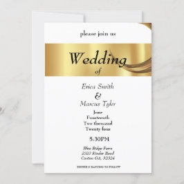 INVITACIÓN MODERNA DE LA BODA