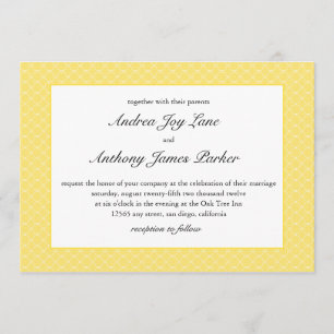 Invitación moderna de la boda de la colmena en
