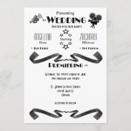 Invitación moderna de la boda de la piel de ante