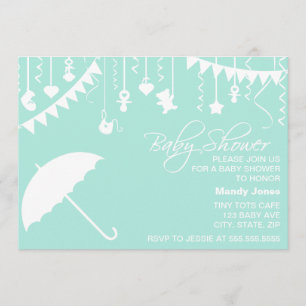 Invitación moderna de la fiesta de bienvenida al