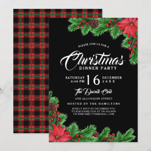 Invitación moderna del fiesta del ornamento del