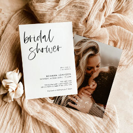 Invitación Moderna ducha de novia Minimalista | Boho Bridal