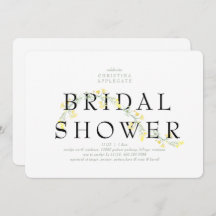 Moderna ducha marrón amarilla de flores silvestres