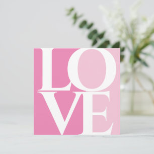 Invitación Moderna ducha retro rosa de novia