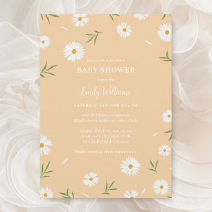 Invitación Moderna elegancia de las mareas género Baby Shower