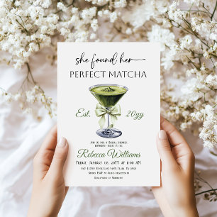 Invitación Moderna Ella Encontró Su Boda de Desayuno Temática