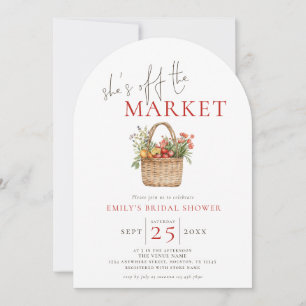 Invitación Moderna, está fuera del mercado y fuera del Arco d