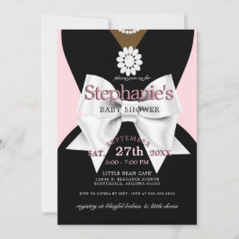 Invitación Moderna etnia Rubor Pink Glam Tiffany Baby Shower