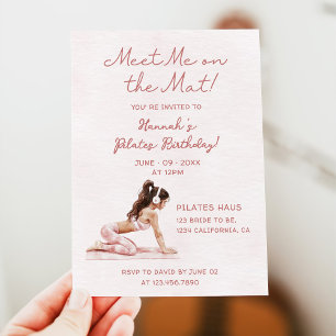 Invitación Moderna fiesta de cumpleaños de Princesa de Pilate