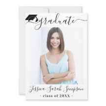 Moderna fiesta de graduación de FOTO Minimalista