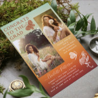 Moderna fiesta de graduación de fotos de mariposa 