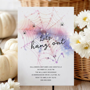 Invitación Moderna fiesta de Halloween