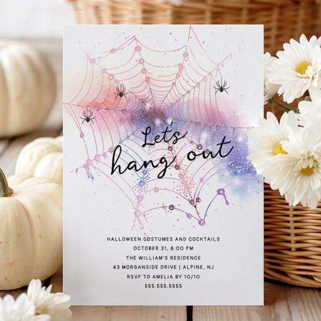 Invitación Moderna fiesta de Halloween (Subido por el creador)